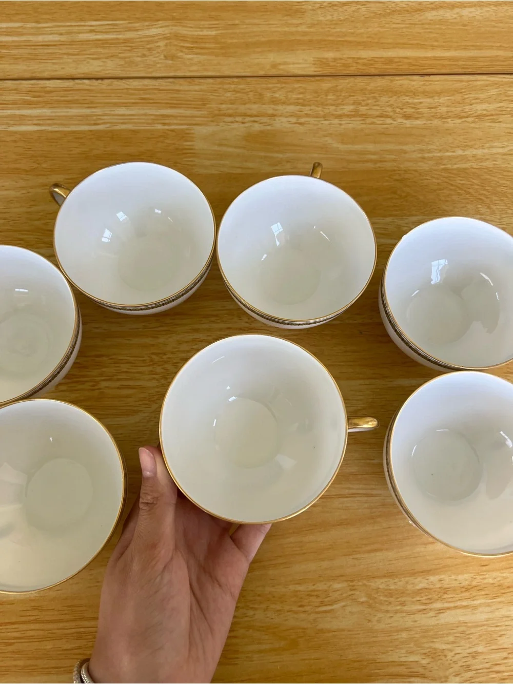 7 Set Vintage Haviland France Limoges teacups